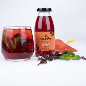 boisson originale jus de gingembre bissap infusion fleur d'hibiscus saveur différente afrique cameroun obosso boisson alternatives boisson lyonnaises boissons de lyon boisson originales boisson sans alcool exotique chaleur voyage evasion